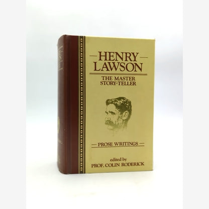 Henry Lawson: The Master Story-teller, Colin Arthur Roderick, Australian History by Colin Arthur Roderick book cover