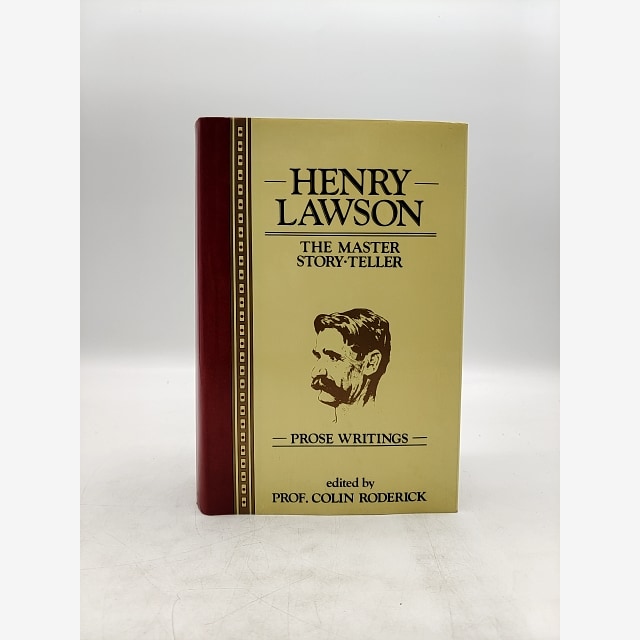 Henry Lawson: The Master Story-teller, Colin Arthur Roderick, Australian History by Henry Lawson book cover