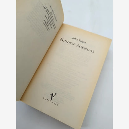 Hidden Agendas by John Pilger (Paperback, 1998) 1st Edition Current Affairs by John Pilger — photo 6