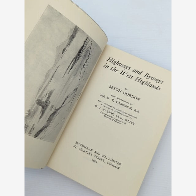 Highways And Byways In The West Highlands by Seton Gordon (Hardcover, 1949) by Seton Gordon — photo 2