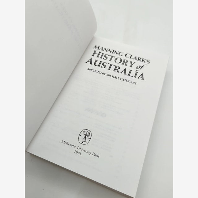 History Of Australia by Manning Clark (Paperback, 1993) Australian History by Manning Clark — photo 4