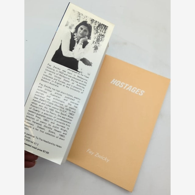 Hostages by Fay Zwicky (Paperback, 1983) 1st Edition by Fay Zwicky — photo 2