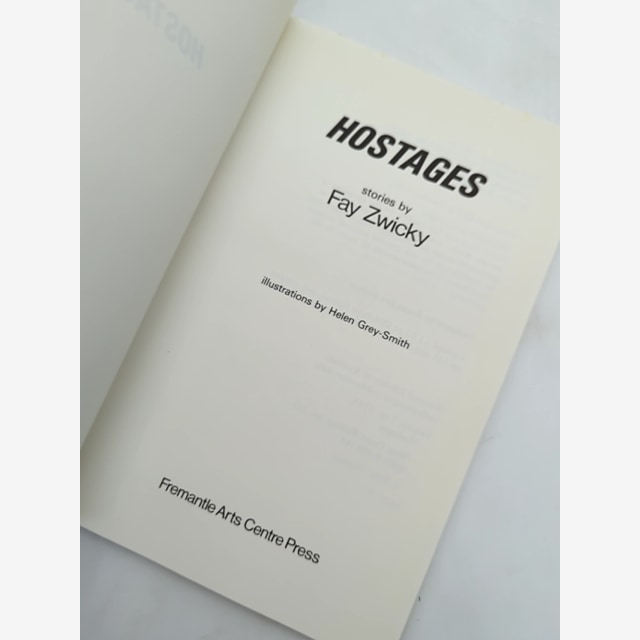 Hostages by Fay Zwicky (Paperback, 1983) 1st Edition by Fay Zwicky — photo 4