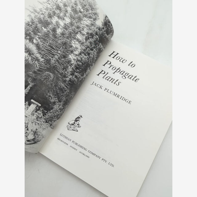 How To Propagate Plants by Jack Plumridge (Hardcover, 1976) Botany — photo 3