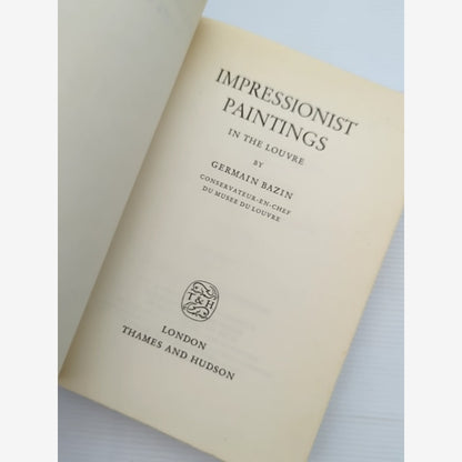 Impressionist Paintings In The Louvre by Germain Bazin (Paperback, 1961) by Germain Bazin — photo 4