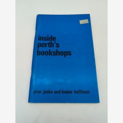 Inside Perth's Bookshops by Louise Joske Prue And Hoffman 0909325065 by Louise Joske Prue And Hoffman book cover