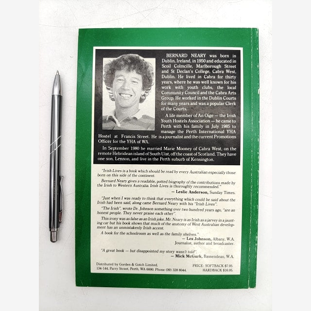 Irish Lives: The Irish in Western Australia by Bernard Neary, Australian History by Bernard Neary — photo 2