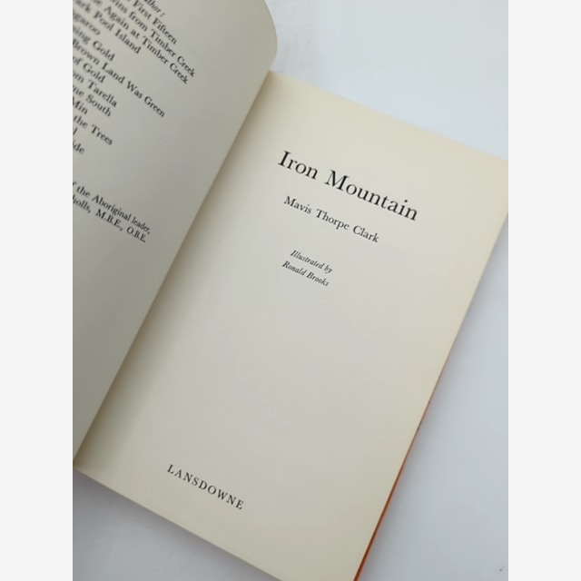 Iron Mountain by Mavis Thorpe Clark (Hardcover, 1970) by Mavis Thorpe Clark — photo 4