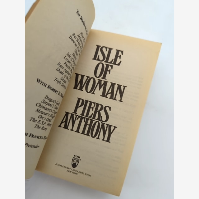 Isle of Woman by Piers Anthony (Paperback, 1994) Fantasy Sci-Fi by Piers Anthony — photo 4