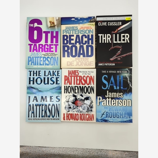 James Patterson Paperback Bundle The 6th Target; Beach Road; Thriller (Limite… by James Patterson book cover