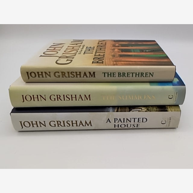 John Grisham Hardcover Bundle 3x The Brethren; The Summons; Painted House by John Grisham — photo 2