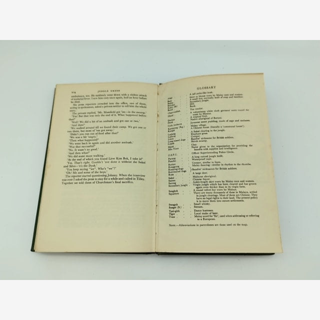 Jungle Green by Arthur Campbell (Hardcover, 1953) Military Warfare Training by Arthur Campbell — photo 3