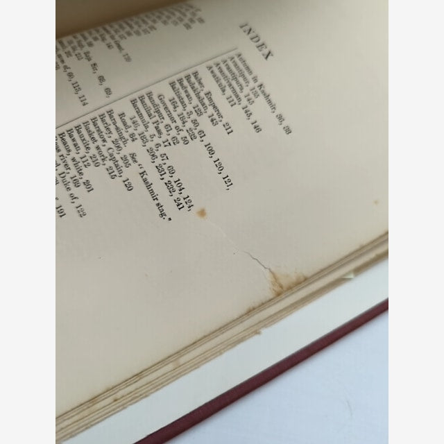 Kashmir by Sir Francis Younghusband (Hardcover, 1911) Exploration & Travel by Sir Francis Younghusband — photo 6