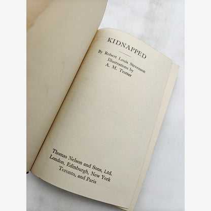 Kidnapped by Robert Louis Stevenson (Cloth, 1920) 18th-century Scotland — photo 4