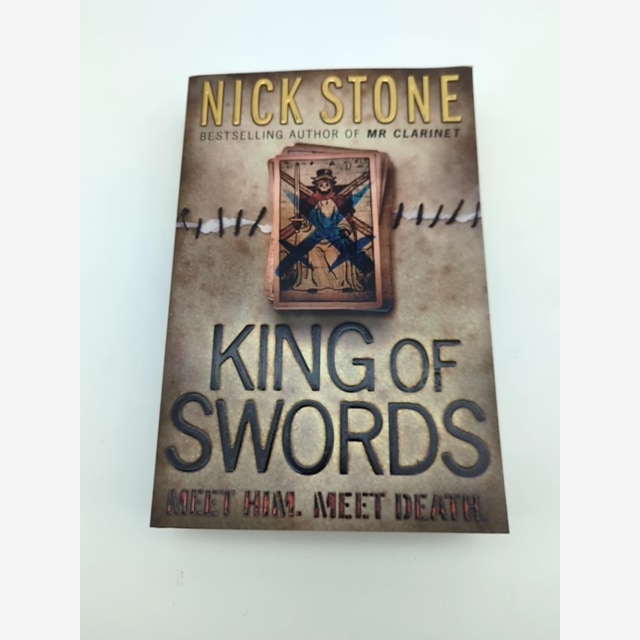 King of Swords by Nick Stone (Paperback, 2007), Thriller by Nick Stone book cover