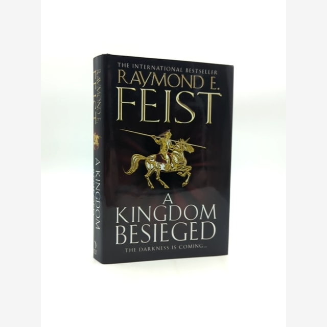 Kingdom Besieged by Raymond E. Feist (Hardcover, 2011) 1st Edition Fantasy by Raymond E. Feist book cover