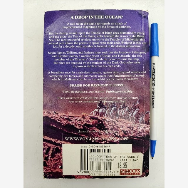Krondor the Betrayal by Raymond E Feist (Paperback, 2001) Riftwar Legacy Book 1 by Raymond E. Feist — photo 6