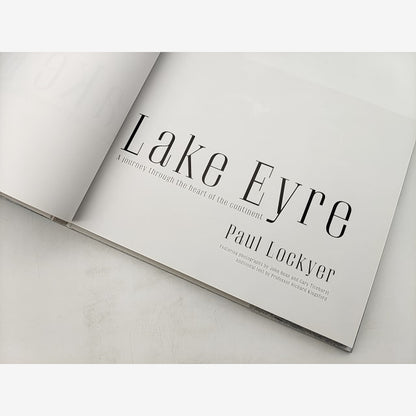 Lake Eyre: A Journey Through The Heart Of The Continent (Hardcover, 2012) by Paul Lockyer — photo 3