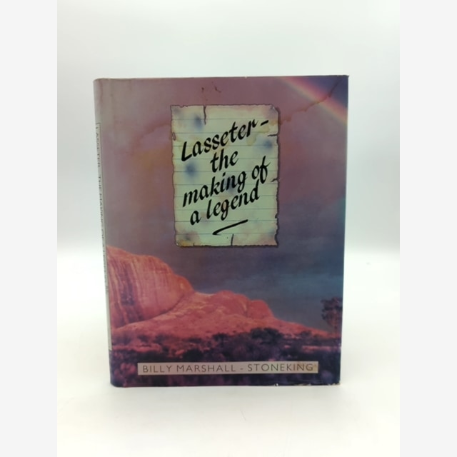 Lasseter: The Making Of Legend by Billy Marshall-Stoneking, Australian Gold by Billy Marshall-Stoneking book cover