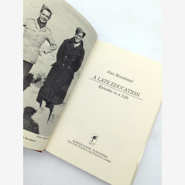 Late Education by Alan Moorehead (Hardcover, 1970) by Alan Moorehead — photo 2