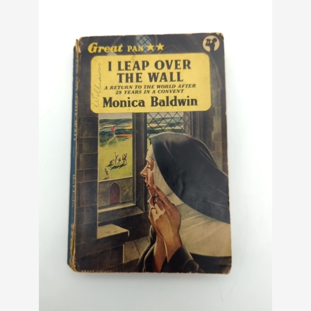 Leap Over The Wall by Monica Baldwin (Paperback, 2015) Vintage PAN Book by Monica Baldwin book cover