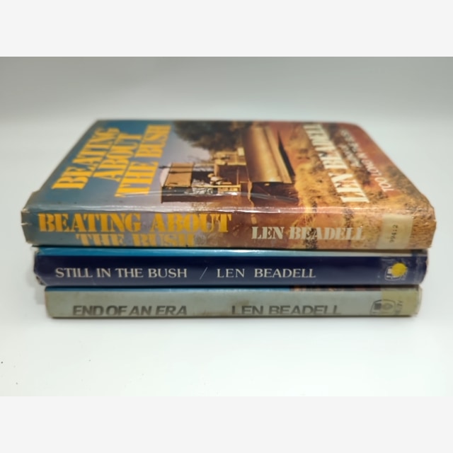 Len Beadell 3x Hardcover 1st Edition Bundle Still in the Bush, End of an Era, S… by Len Beadell — photo 2