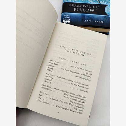 Lian Hearn Tales of the Otori: Grass for His Pillow; Harsh Cry Heron Books 2 4 by Lian Hearn — photo 3