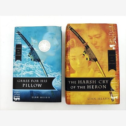 Lian Hearn Tales of the Otori: Grass for His Pillow; Harsh Cry Heron Books 2 4 by Lian Hearn book cover