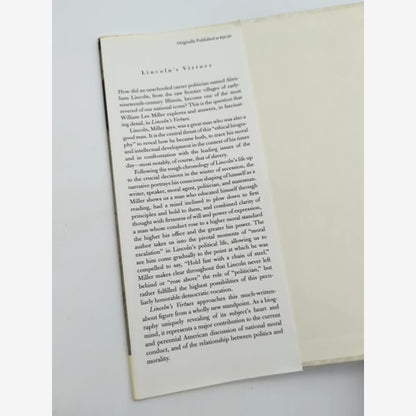 Lincoln's Virtues: An Ethical Biography by William Lee Miller, American History by Not Available — photo 4