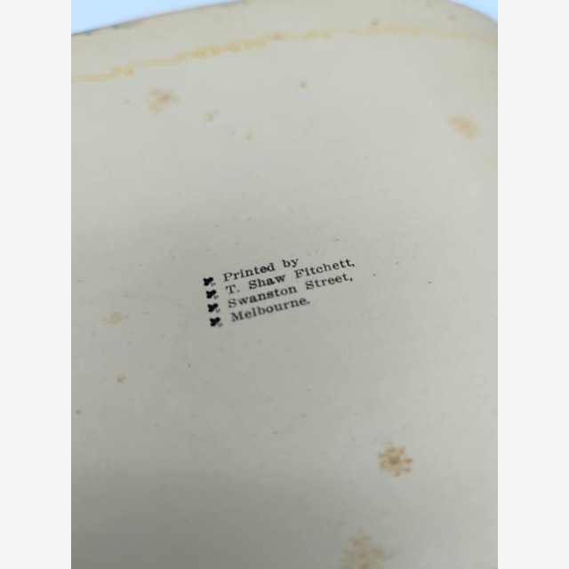 Literary Gems I Love - and Why by W.A. Somerset (Hardcover) Early Melbourne by W A Somerset — photo 4