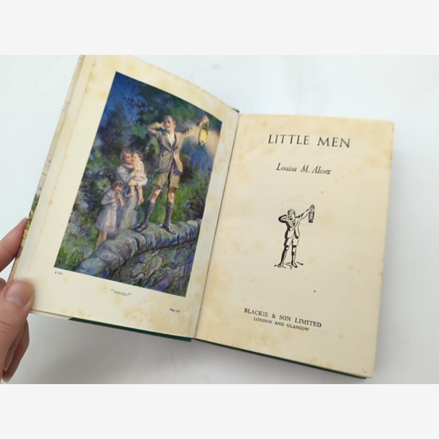 Little Men Louisa M Alcott Hardcover Children's Literature by Louisa M Alcott — photo 3