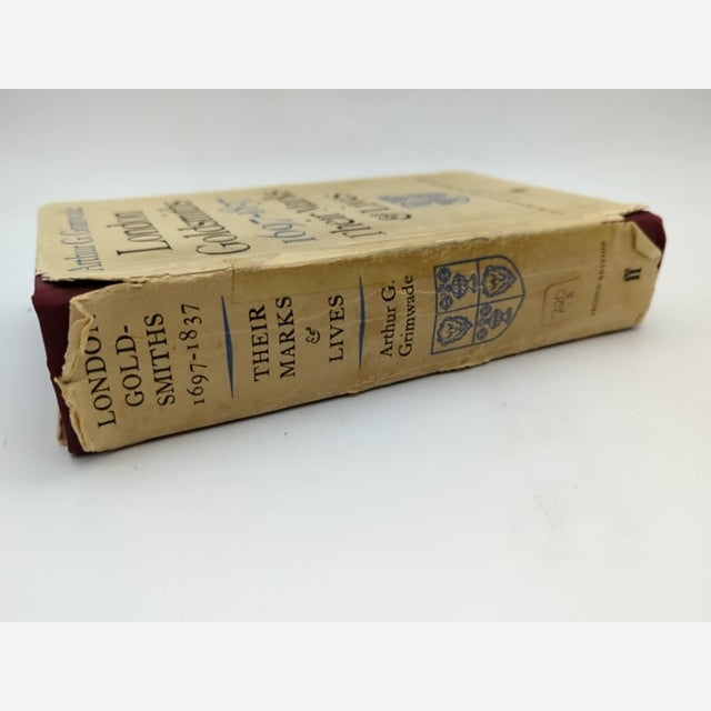 London Goldsmiths 1697-1837: Their Marks And Lives by Arthur Grimwade by Arthur Grimwade — photo 3