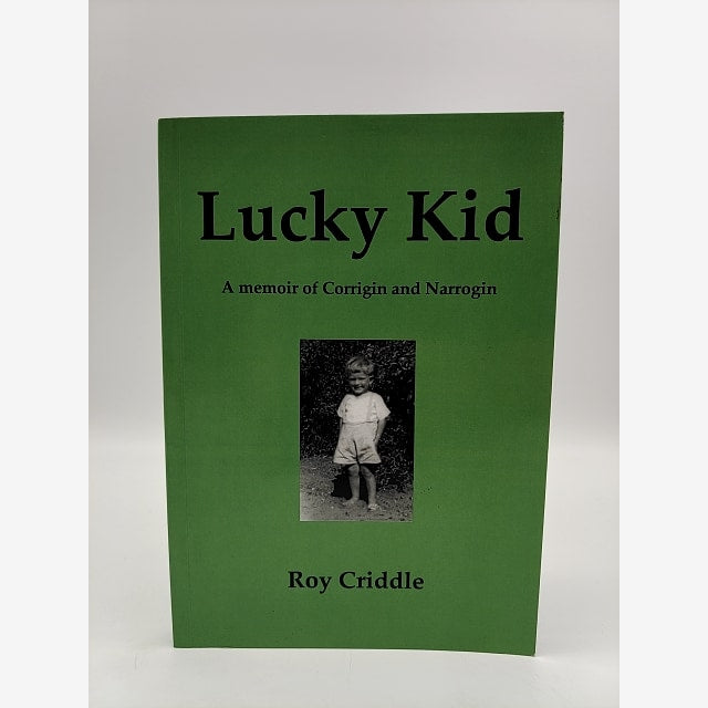 Lucky Kid by Roy Criddle (Paperback, 2016)Signed by Roy Criddle book cover