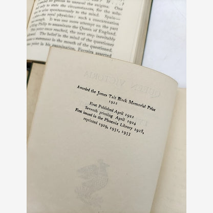 Lytton Strachey Bundle x3: Eminent Victorians; Queen Victoria; Elizabeth… by Lytton Strachey — photo 6