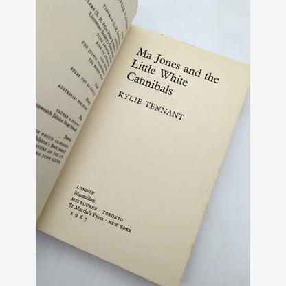 Ma Jones And The Little White Cannibals by Kylie Tennant (Hardcover, 1967) by Kylie Tennant — photo 4
