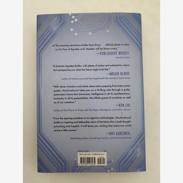 Machinehood by S.B. Divya (Hardcover, 2021) 1st Edition, Science Fiction by S. B. Divya — photo 6