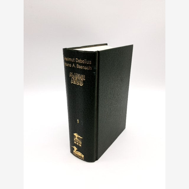 Marine Atlas Volume 1 by Hans A. Baensch & Helmut Debelius (Leather Bound, 1997) by Hans A. Baensch book cover