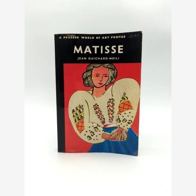 Matisse by Jean Guichard Meili (Paperback, 1967) 1st Edition Art History by Jean Guichard Meili book cover