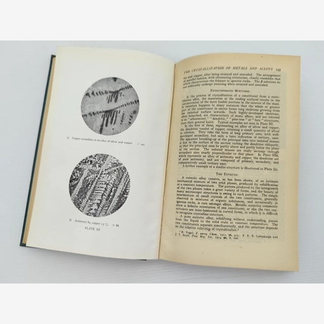 Metallography by Cecil H Desch (Hardcover, 1944) Vintage Engineering Book by Cecil H Desch — photo 4