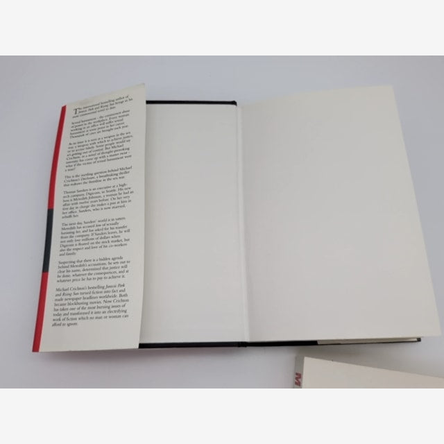 Michael Chichton Hardcover Bundle 2x Disclosure (1994, Hardcover); Next (2006… by Michael Chichton — photo 4