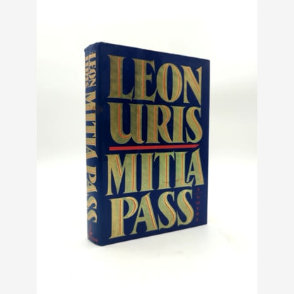 Mitla Pass by Leon Uris (Hardcover, 1988) by Ross R. Pelton book cover