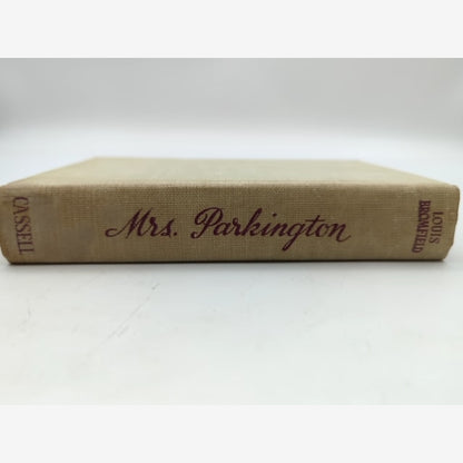 Mrs. Parkington! By Louis Bromfield, Vintage (Cloth, 1946) 1st Edition, Drama by Louis Bromfield — photo 2