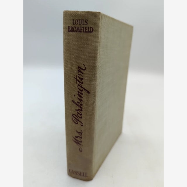 Mrs. Parkington! By Louis Bromfield, Vintage (Cloth, 1946) 1st Edition, Drama by Louis Bromfield book cover