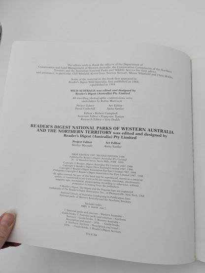 National Parks Of Western Australia And The Northern Territory, Reader's Digest by Reader's Digest Association — photo 2