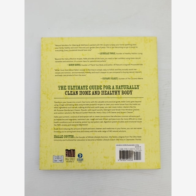 Natural Solutions For Cleaning Wellness Health Remedies And Green Cleaning Solut by Halle Cottis — photo 3