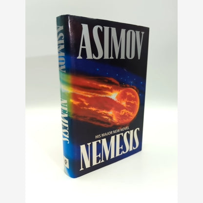 Nemesis by Isaac Asimov (Hardcover, 1989) 1st Edition 1st Impression Sci-fi by Isaac Asimov book cover