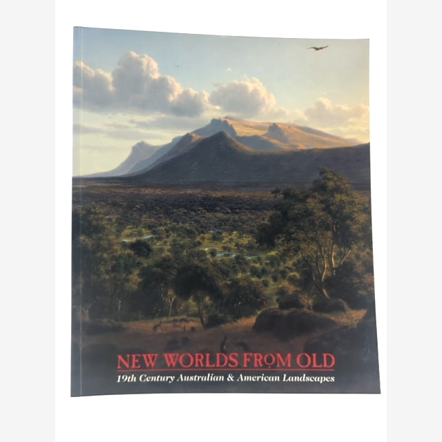 New Worlds From Old by Elizabeth Johns 1998 19th Century Landscapes Art History by Andrew Sayers book cover