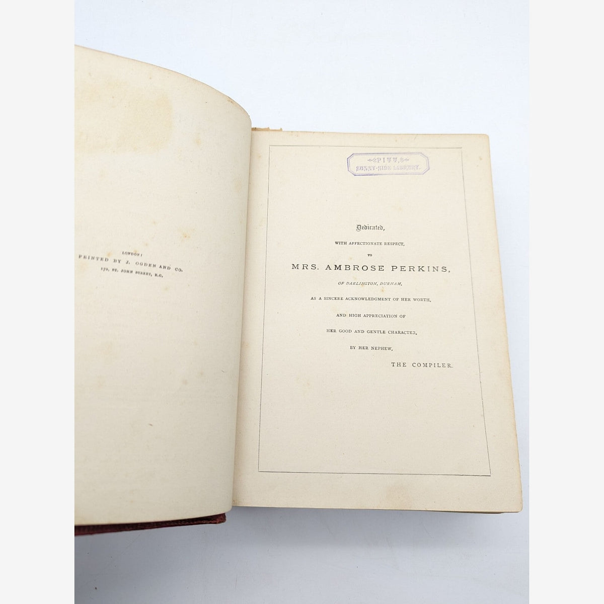 Noble Thoughts In Noble Language by Henry Southgate (Hardcover, 1871) 1st Ed — photo 2