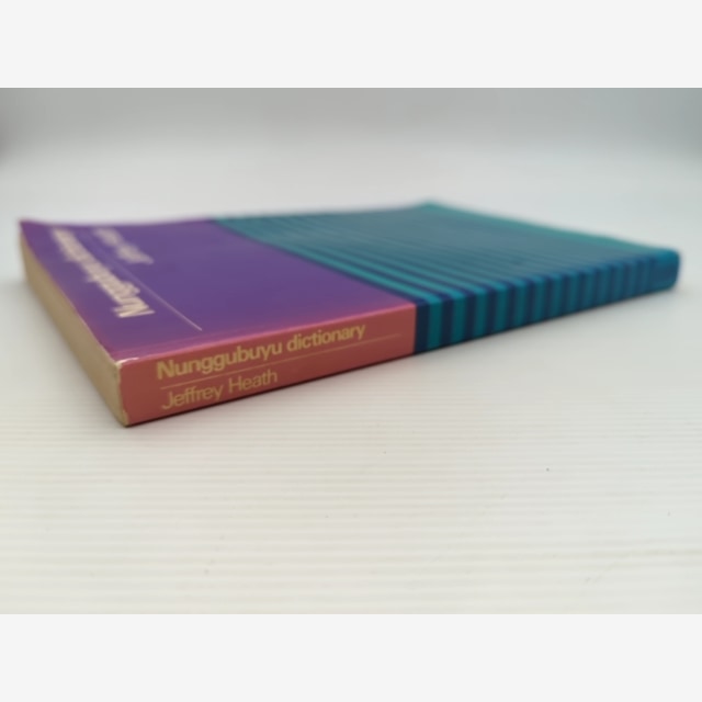 Nunggubuyu Dictionary by Jeffrey Heath, Aboriginal Language, Anthropology by Jeffrey Heath — photo 7