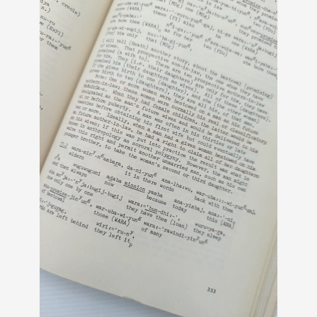Nunggubuyu Myths And Ethnographic Texts by Jeffrey Heath, Aboriginal Language — photo 5